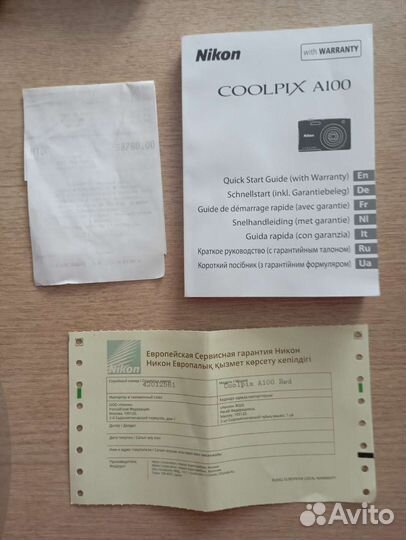 Компактный фотоаппарат nikon