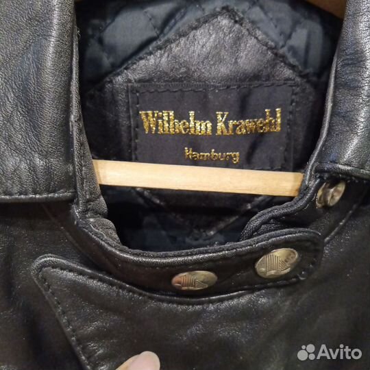 Мотокуртка кожаная