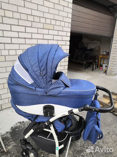Коляска для новорожденных indigo,2 в 1