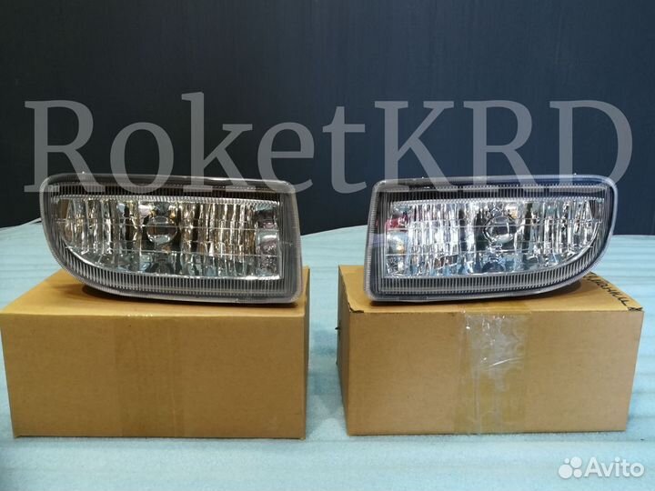 Туманки в бампер Land Cruiser 100 в Наличии