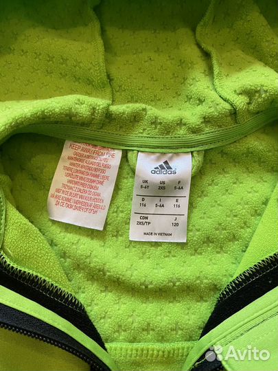 Олимпийка на флисе adidas (оригинал)