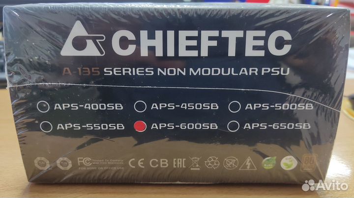 Блок питания Chieftec APS-600SB 600W ATX Bronze