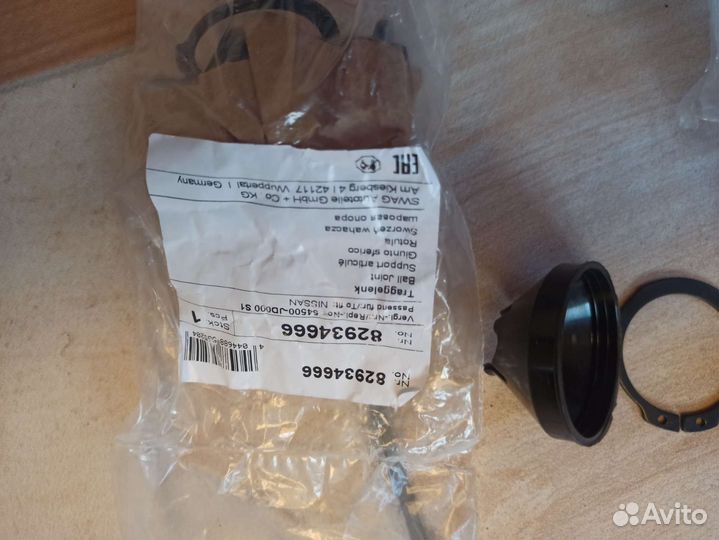 Шаровые опоры nissan