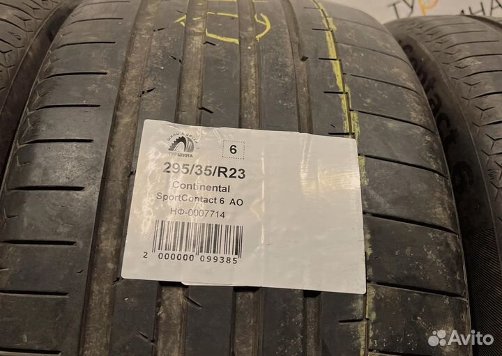 Continental SportContact 6 295/35 R23 94Y