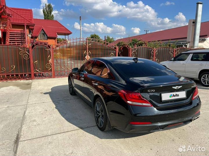 Genesis G70 2.0 AT, 2018, 177 000 км