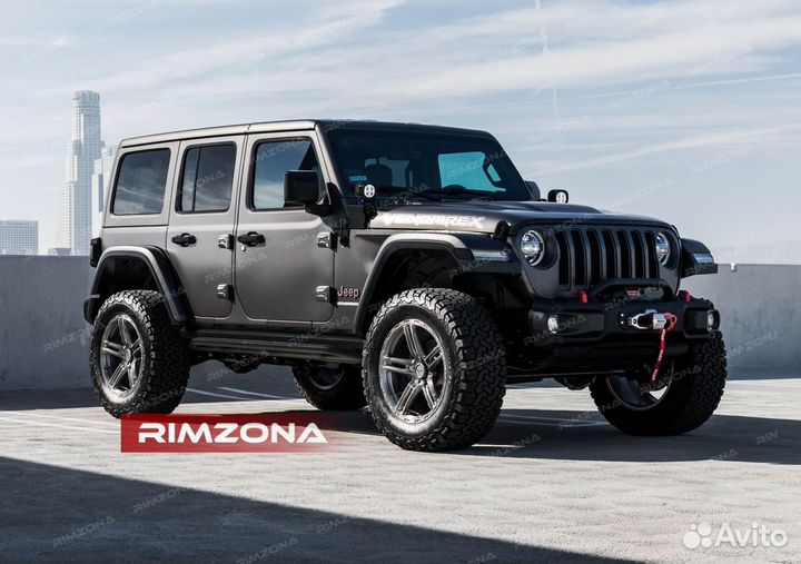 Кованые диски R20 на Jeep Wrangler