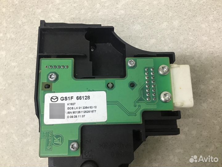 Переключатель стеклоочистителей, Mazda 6 (GH) 2007-2012 GS1F66128