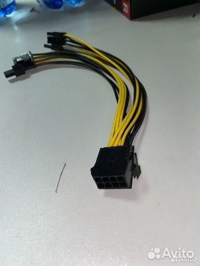 Разветвитель 8 pin PCI-e на 2 x 6+2 pin