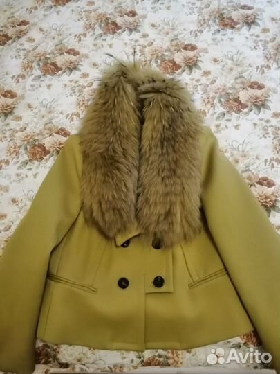 Меховой воротник песец