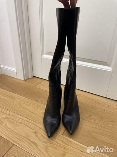 Сапоги кожаные женские Baldinini-39 (оригинал)