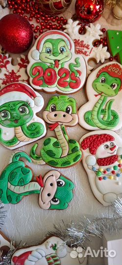Новогодние имбирные пряники
