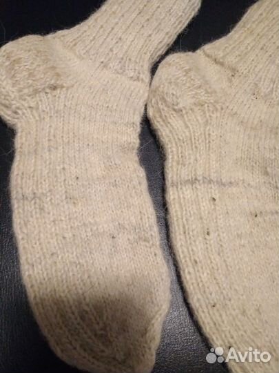 Носки шерстяные из овечьей шерсти