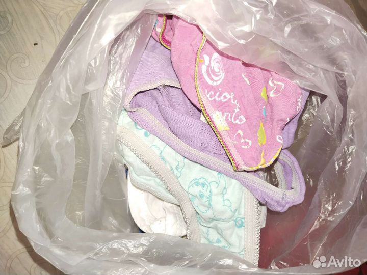 Пакет вещей для девочки на 3 года