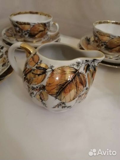 Сервиз чайный лфз мой сад СССР