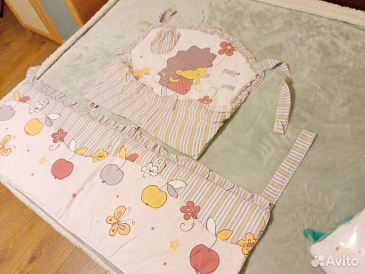 Бортики в детскую кроватку бу