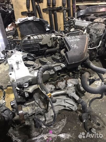 Двигатель QR25DE 2.5 Nissan X-Trail T31