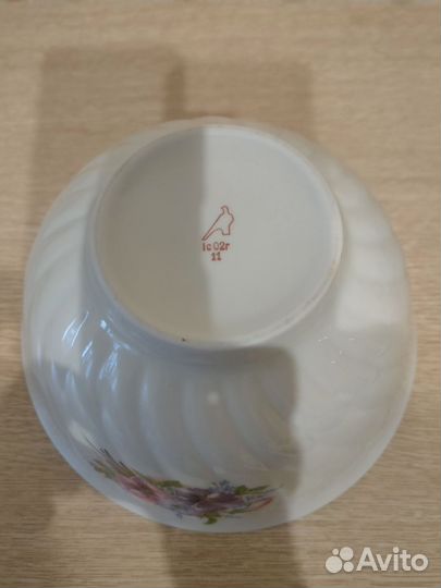 Салатник фарфор СССР