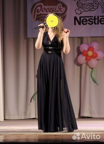 Платье в пол вечернее на выпускной / на праздник