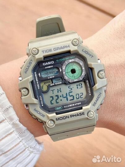 Мужские наручные часы Casio Collection WS-1700H-5A