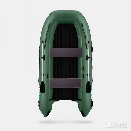 Надувная лодка gladiator E420S Зелёный