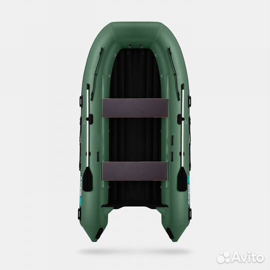 Надувная лодка gladiator E420S Зелёный