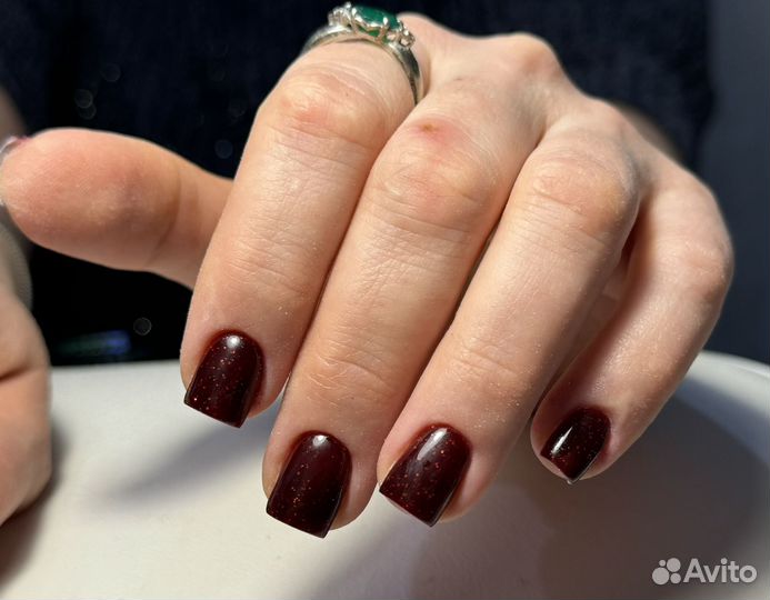 Маникюр наращивание