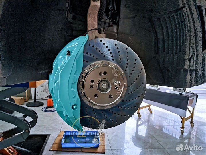 Тюнинг тормозов Volkswagen Touareg Akebono 10N