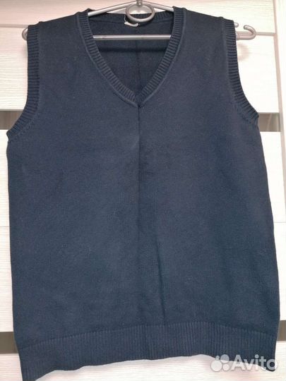 Пиджак, брюки, жилет, кардиган р146-152