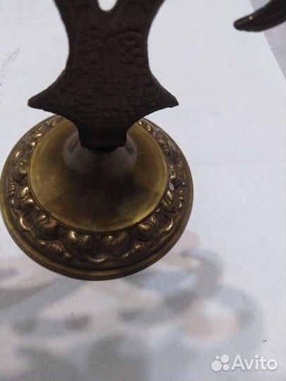 Подсвечник бронза