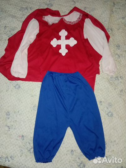 Костюм мушкетера и костюм богатыря 122