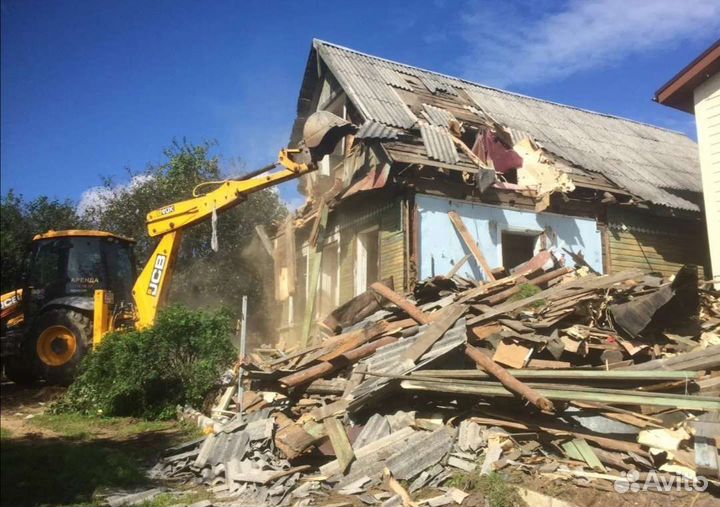 Демонтаж вывоз мусора