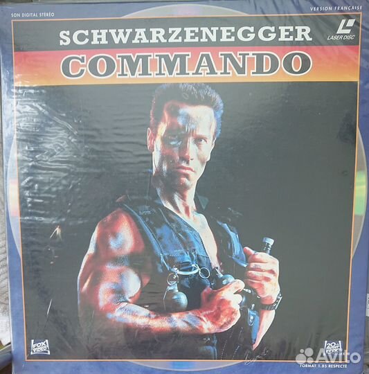 LD Фильмы Зорро Лжец Негода LaserDisc Коммандос