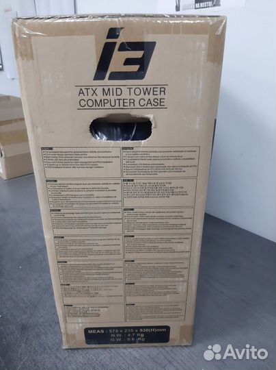 Корпус zalman I3, без бп