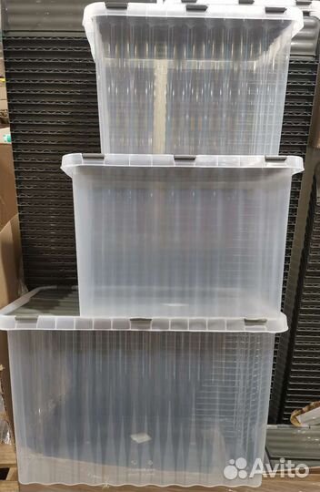Бокс контейнер для хранения 11-55л