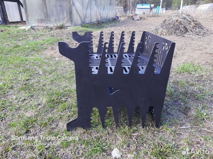 Вертикальный мангал