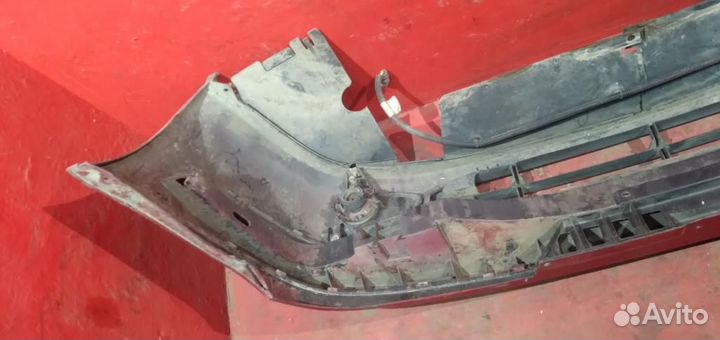 Ситроен Ксара бампер передний красный