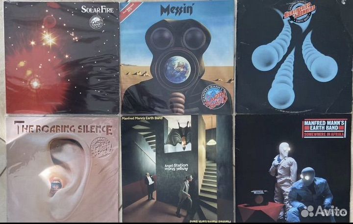 Manfred mann's earth band виниловые пластинки