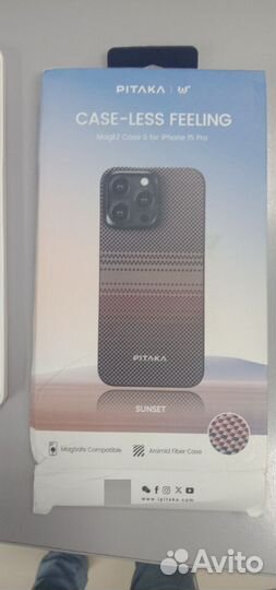 Чехол на iPhone 15 pro pitaka