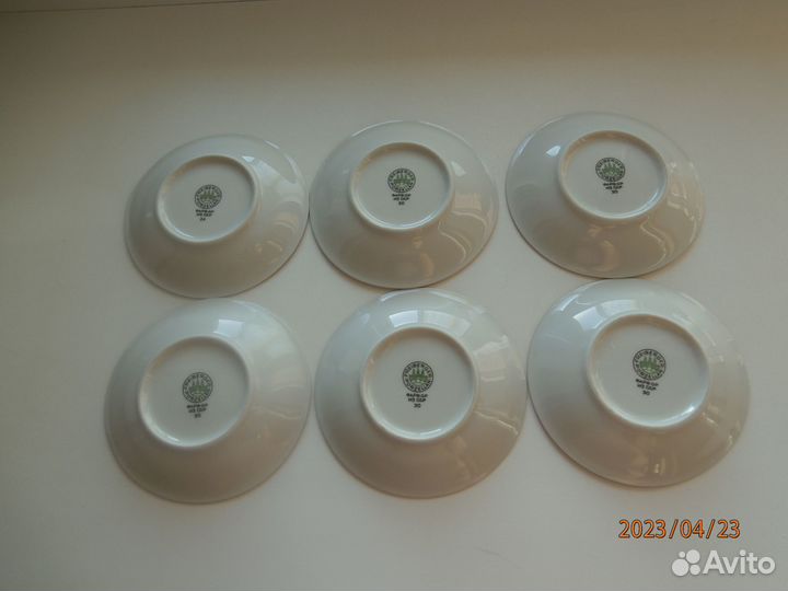 Тарелки от сервиза гдр винтаж