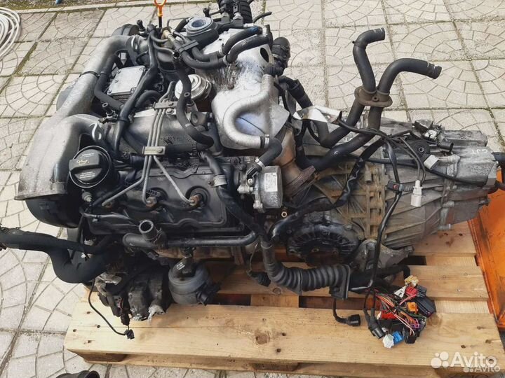 Двигатель 2.5 TDI BDG AKE BAU AKN AFB A6 C5