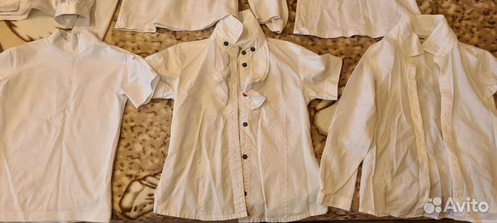 Рубашки и футболка школьные 1 класс