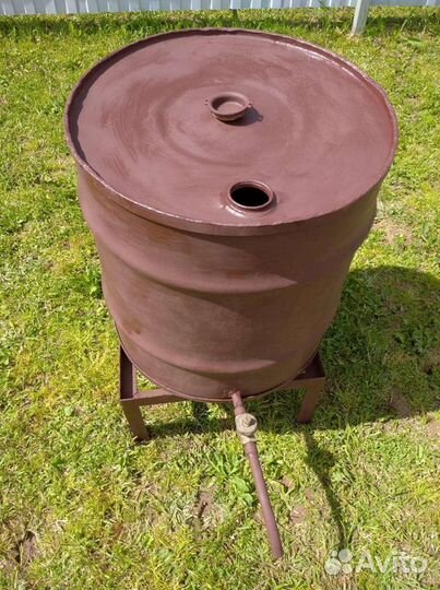 Бочка металлическая с краном