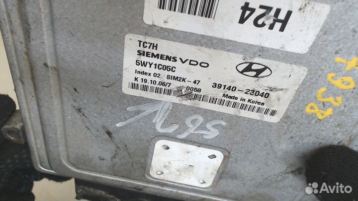 Блок управления двигателем Hyundai Elantra, 2006