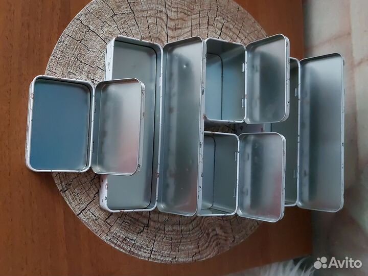 Жестяные баночки для мелочей IKEA