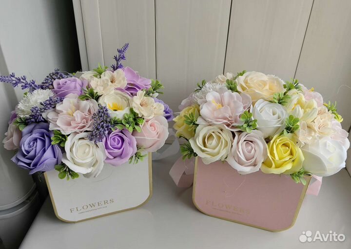 Букеты из мыла