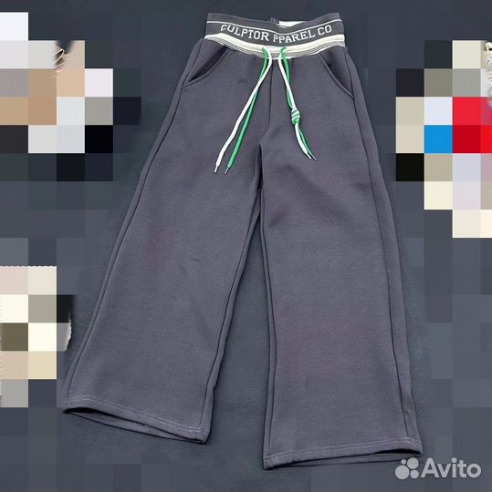 Утепленные брюки для девочки, 134-158