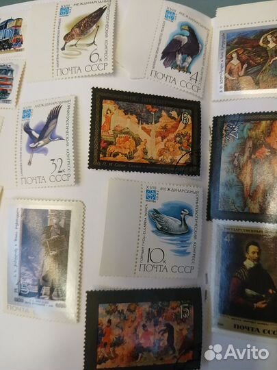 Почтовые марки СССР новые