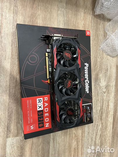 Видеокарта rx 570 4gb