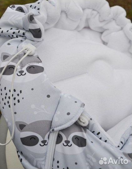 Конверт зимний для новорожденного