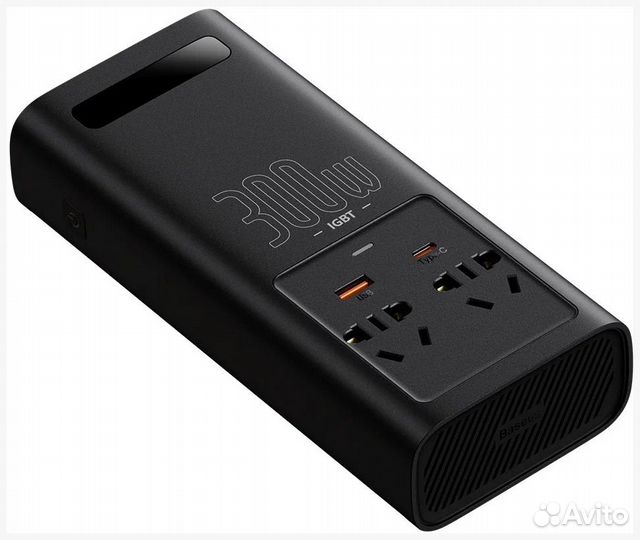 Инвертор 300 W Baseus автомобильный новый